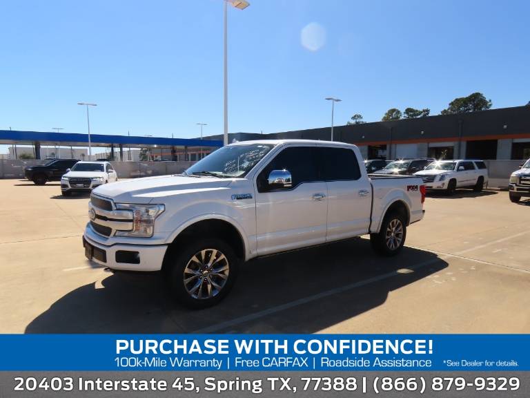 2018 Ford F-150 Platinum 4WD SuperCrew 5.5' Box