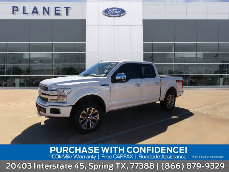2018 Ford F-150 Platinum 4WD SuperCrew 5.5' Box