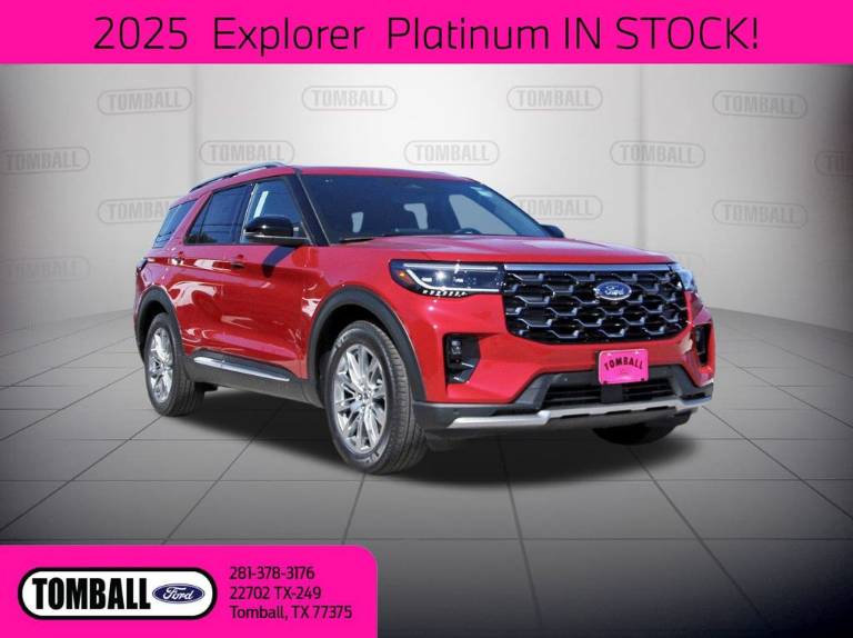 2025 Ford Explorer Platinum