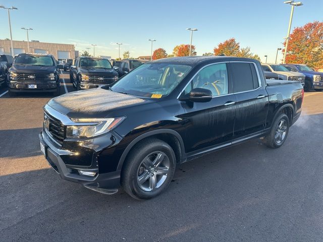 Used 2022 Honda Ridgeline RTL-E with VIN 5FPYK3F76NB002693 for sale in Kansas City