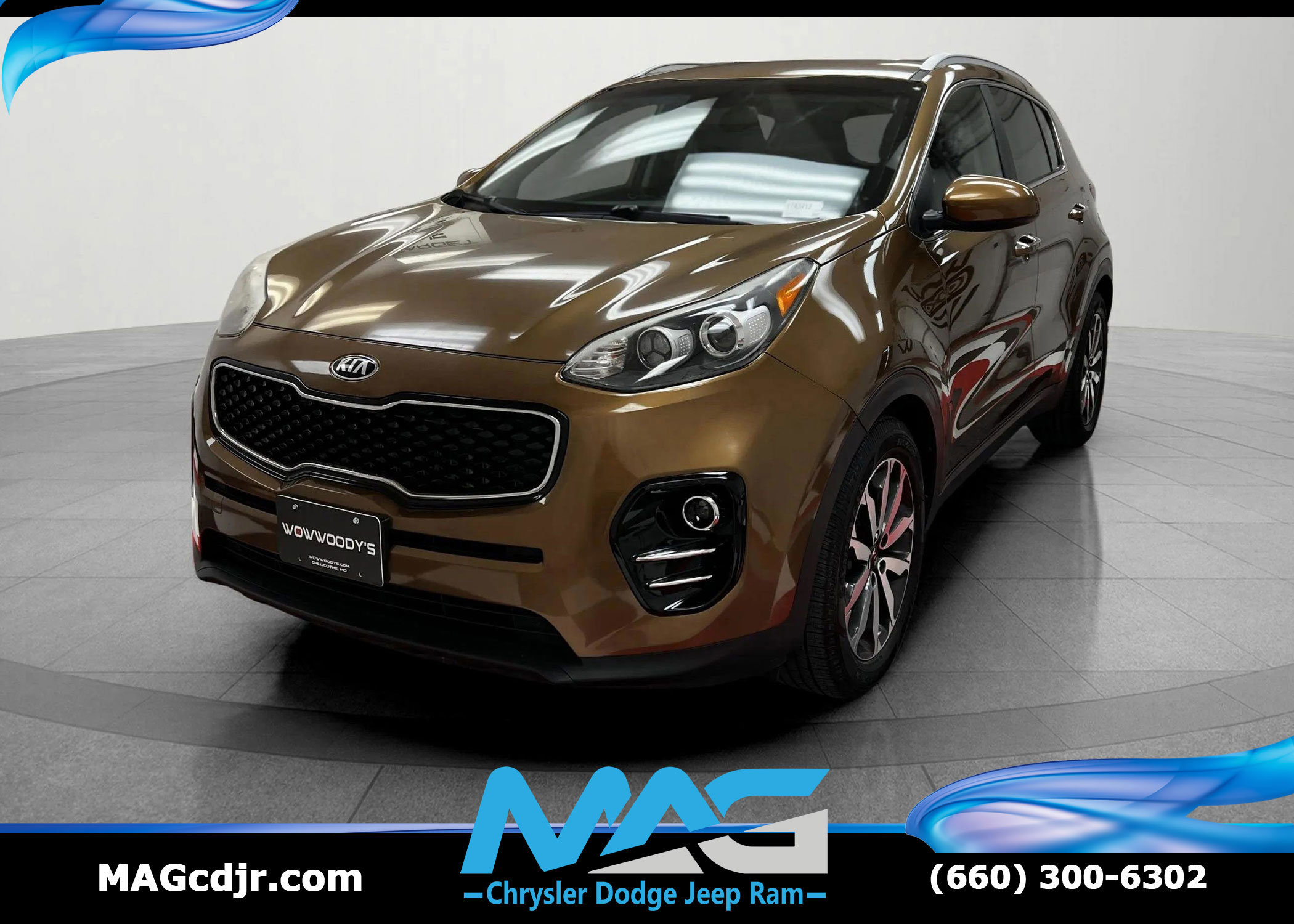 Used 2017 Kia Sportage EX FWD 2.4L I4 Leather Heated Seats Remote Start Backup Camera