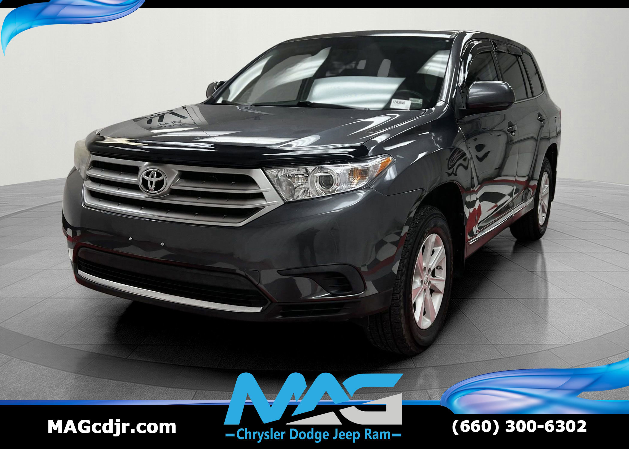 Used 2012 Toyota Highlander 4X4 3.5L V6 Rear Seat Entertainment Tow Package Cold Weather Package Third Row Seating