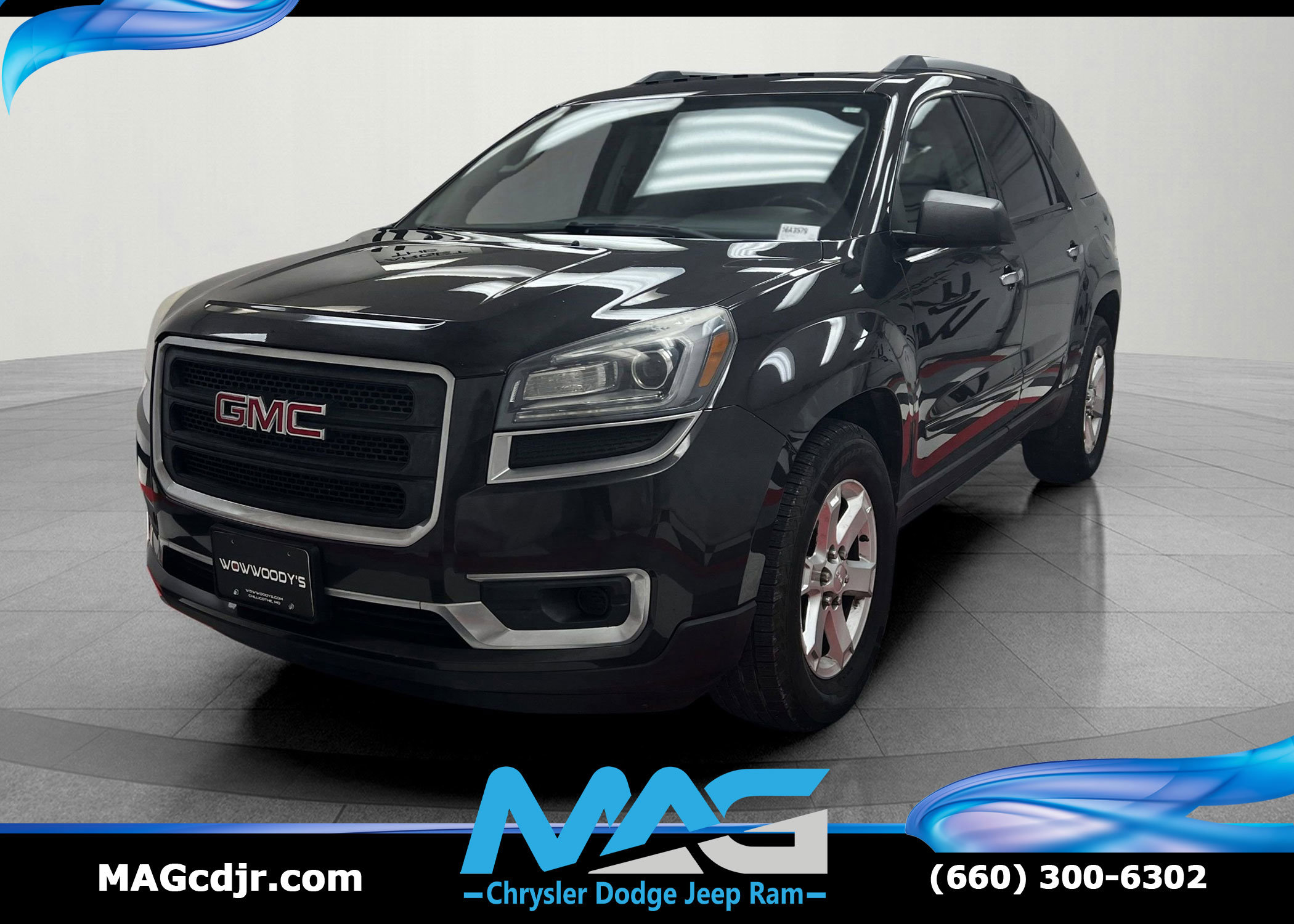 Used 2016 GMC Acadia SLE AWD 3.6L V6 Dual Pane Sunroof Tow Package Heated Seats Third Row Seating