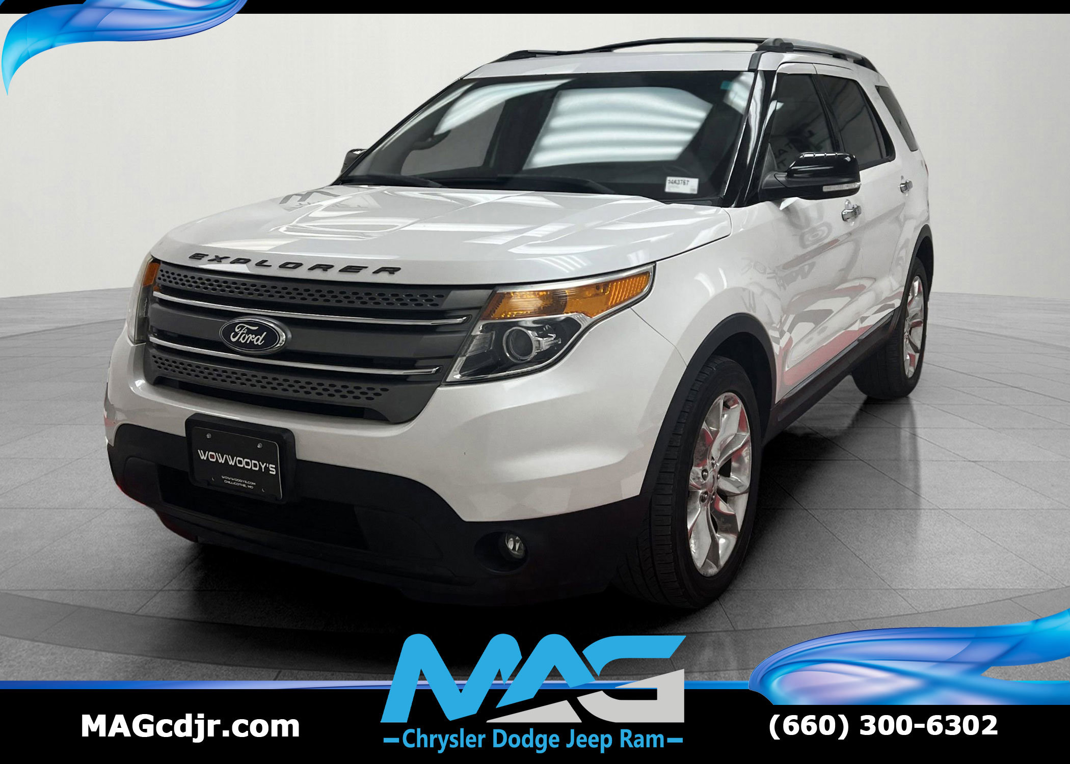 Used 2014 Ford Explorer XLT 4X4 3.5L V6 202A Group Dual Pane Sunroof Class III Tow Package Leather Heated Seats Third Row Seating