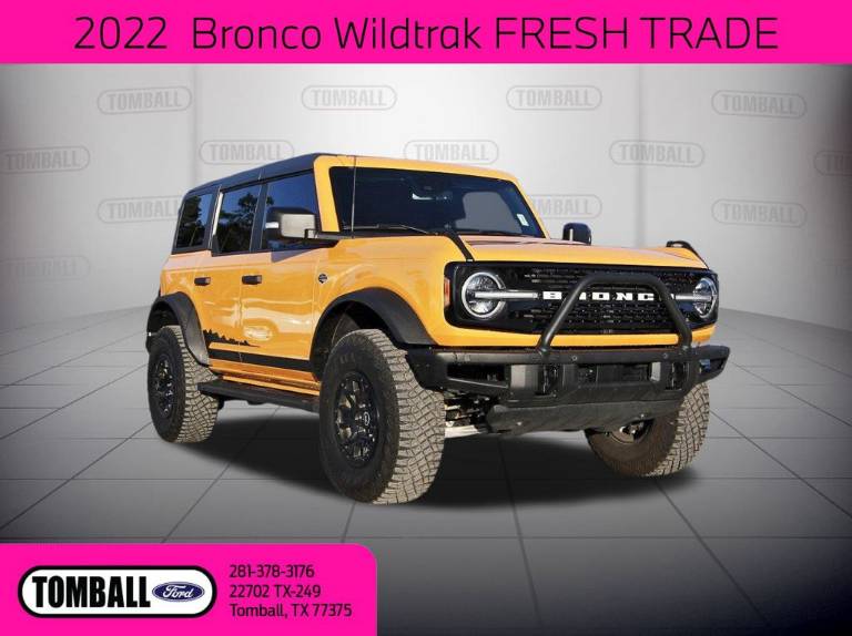 2022 Ford Bronco Wildtrak