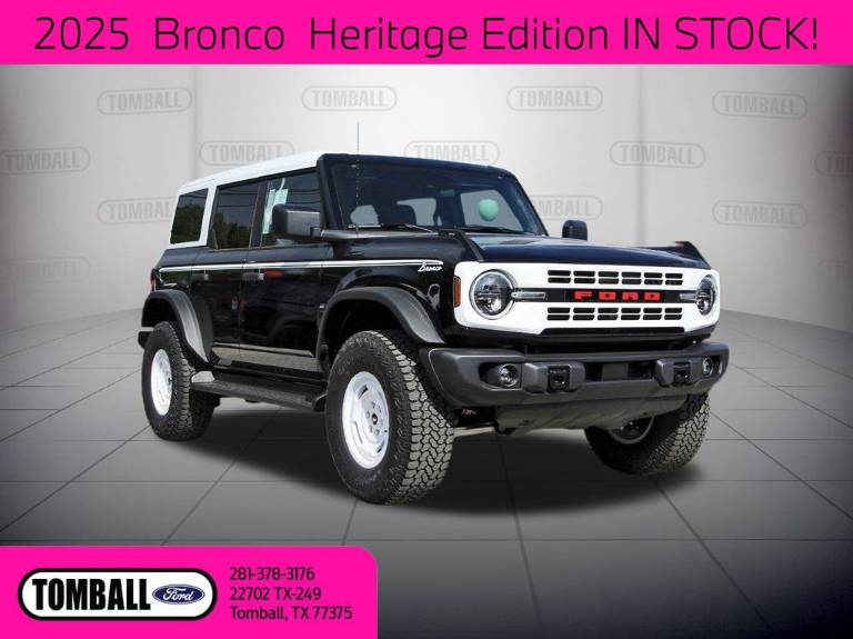 2025 Ford Bronco Heritage Edition