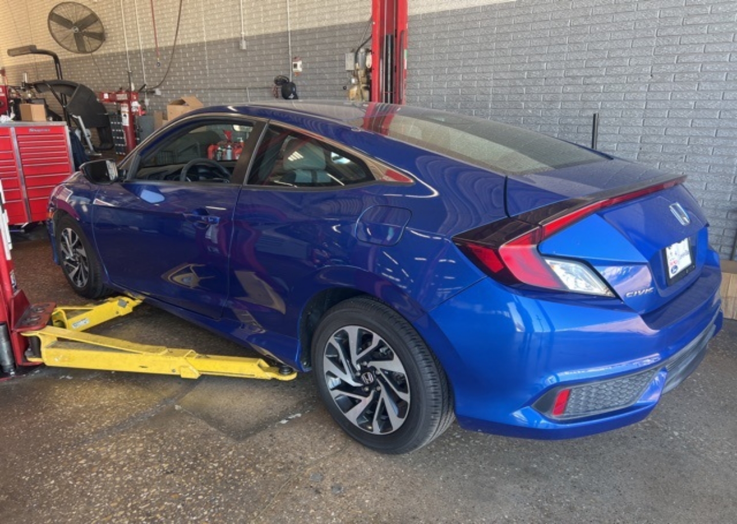 Used 2017 Honda Civic LX-P with VIN 2HGFC4B02HH306714 for sale in Lewisville, TX