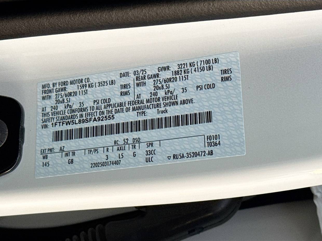 2025 Ford F-150 Lariat - Photo 40