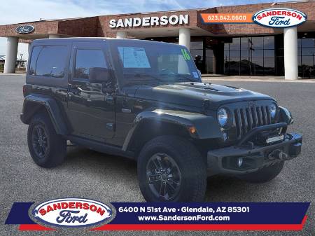 2016 Jeep Wrangler 75th Anniversary 4X4 Manual