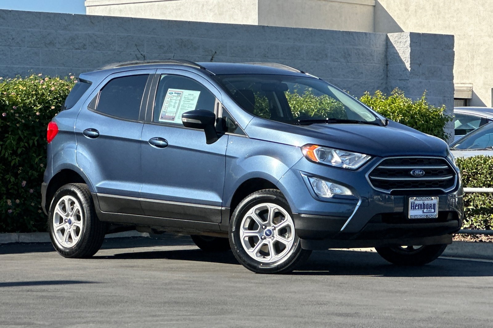 Used 2022 Ford EcoSport SE with VIN MAJ6S3GL4NC470078 for sale in Norco, CA