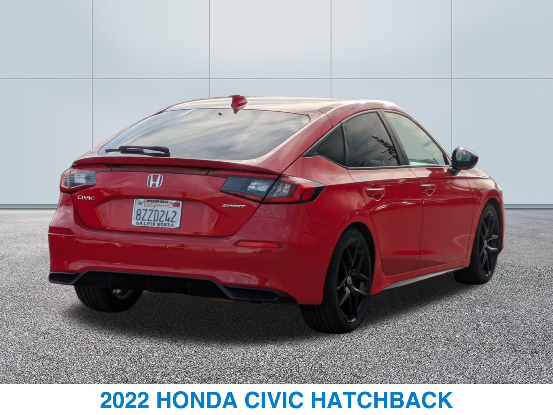 2022 Honda Civic Hatchback Sport photo 3