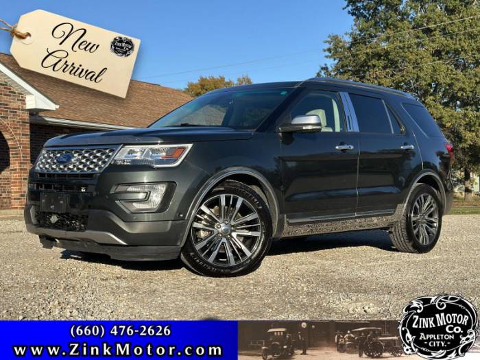 2016 Ford Explorer Platinum