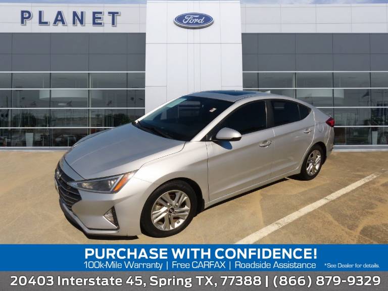 2019 Hyundai Elantra SEL Auto SULEV