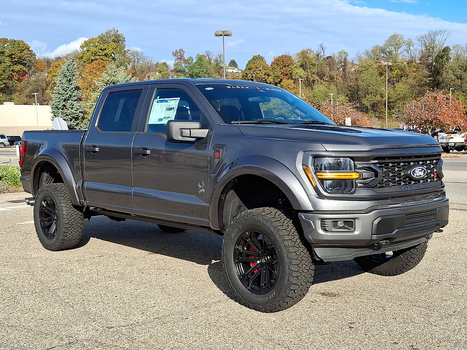 2025 Ford F-150 Black Widow STX