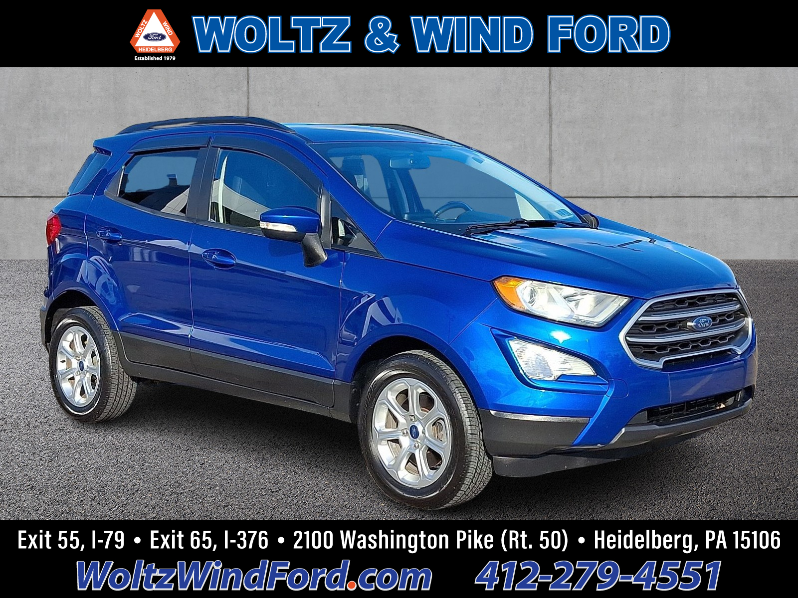 2019 Ford Ecosport SE