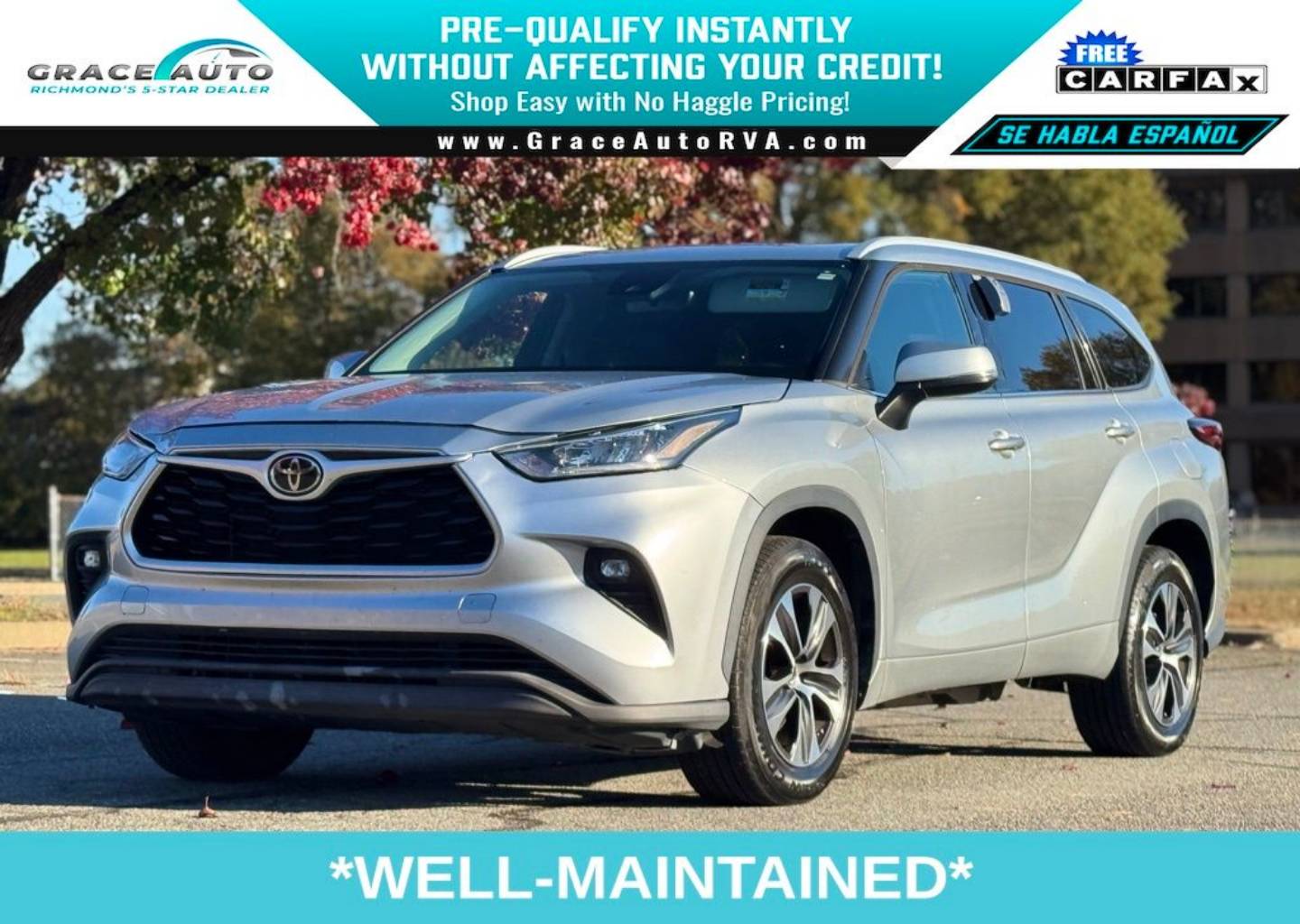 2022 Toyota Highlander XLE's photo