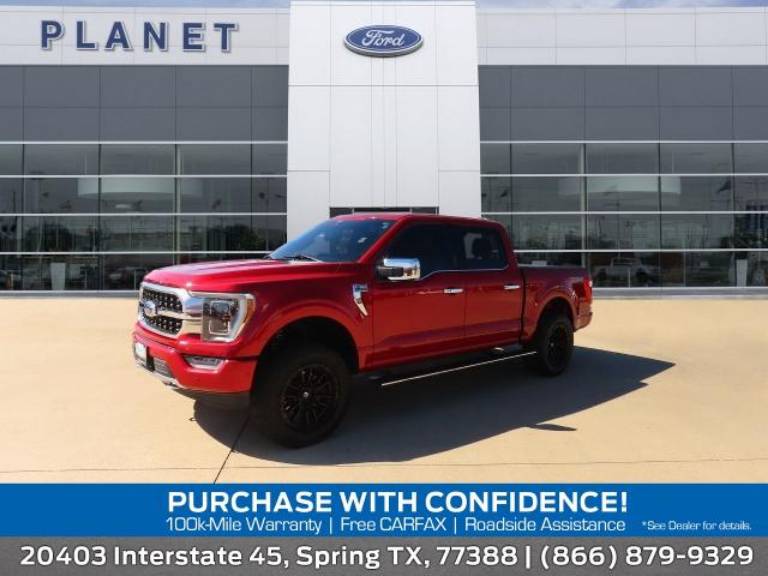 2022 Ford F-150 Platinum 4WD SuperCrew 5.5' Box