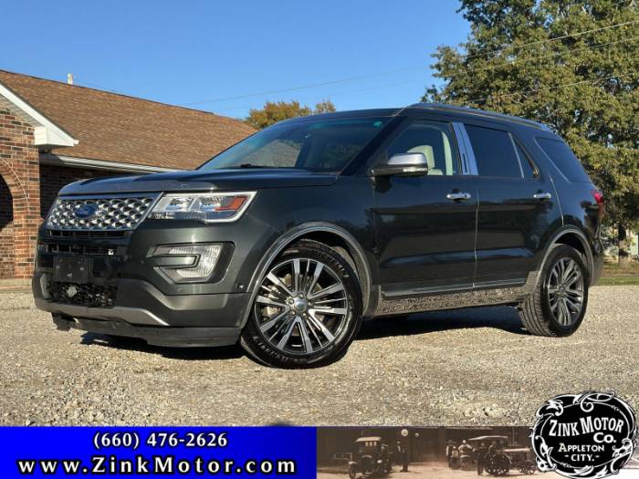 2016 Ford Explorer Platinum