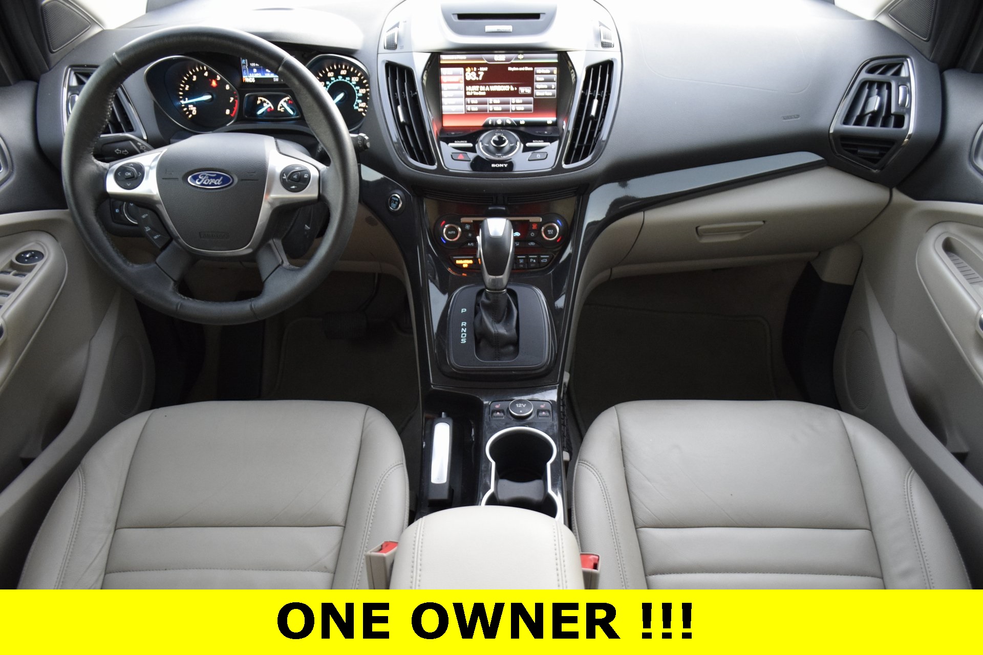 Used 2015 Ford Escape Titanium with VIN 1FMCU9J91FUA07538 for sale in Texas City, TX