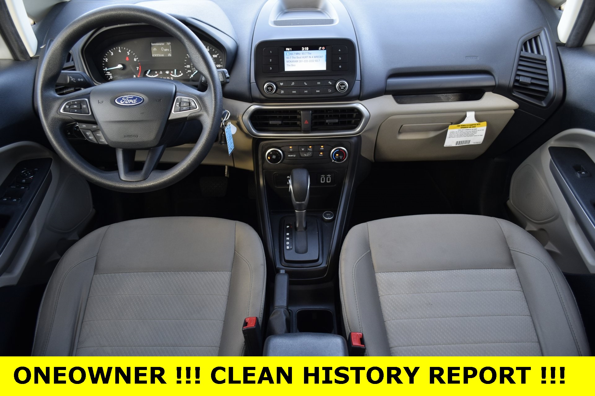 Certified 2021 Ford EcoSport S with VIN MAJ3S2FE0MC412290 for sale in Texas City, TX