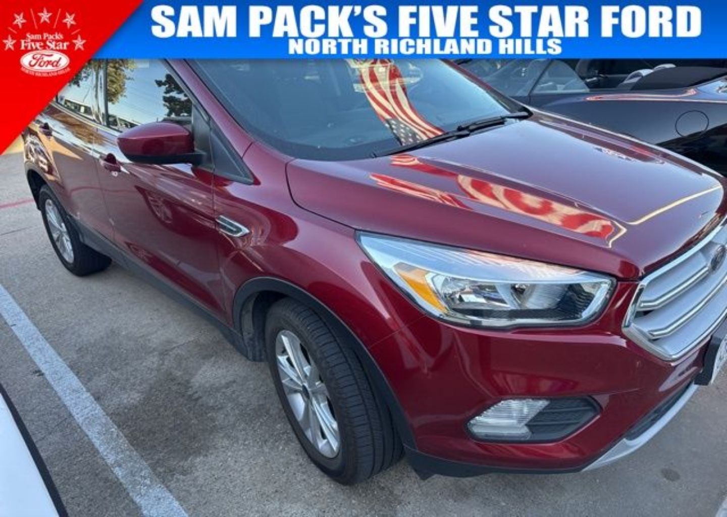 Certified 2019 Ford Escape SE with VIN 1FMCU0GD9KUB56636 for sale in North Richland Hills, TX