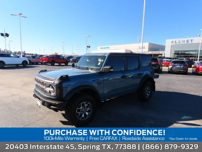 2021 Ford Bronco Badlands 4 Door Advanced 4X4