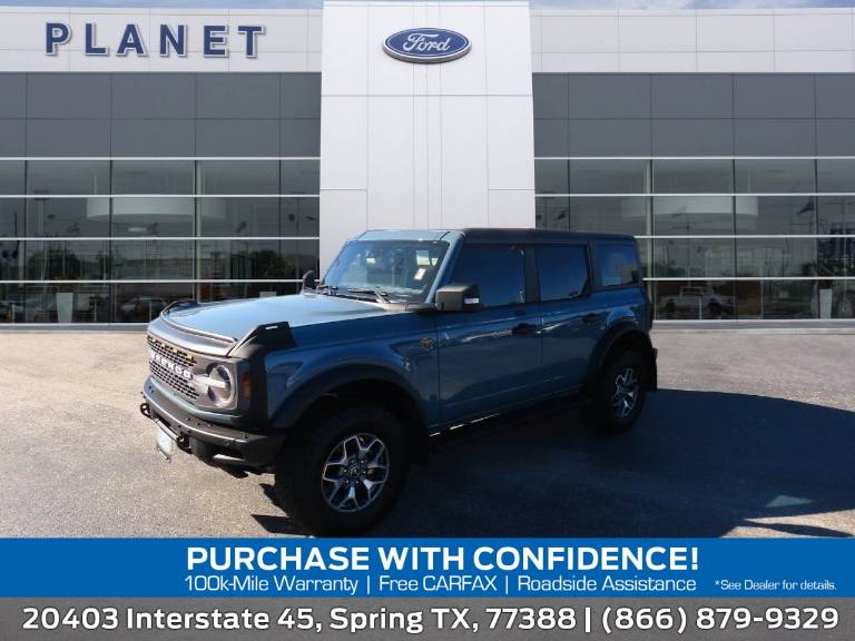 2021 Ford Bronco Badlands 4 Door Advanced 4X4
