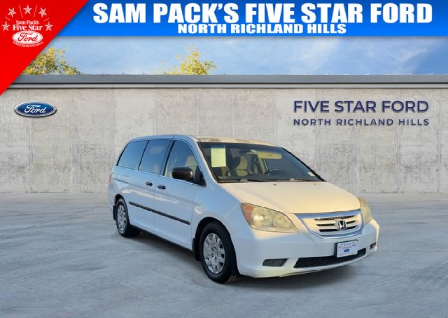 Used 2008 Honda Odyssey LX with VIN 5FNRL38208B028836 for sale in North Richland Hills, TX