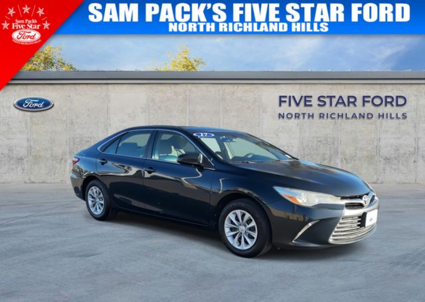Used 2017 Toyota Camry LE with VIN 4T1BF1FK7HU781170 for sale in North Richland Hills, TX