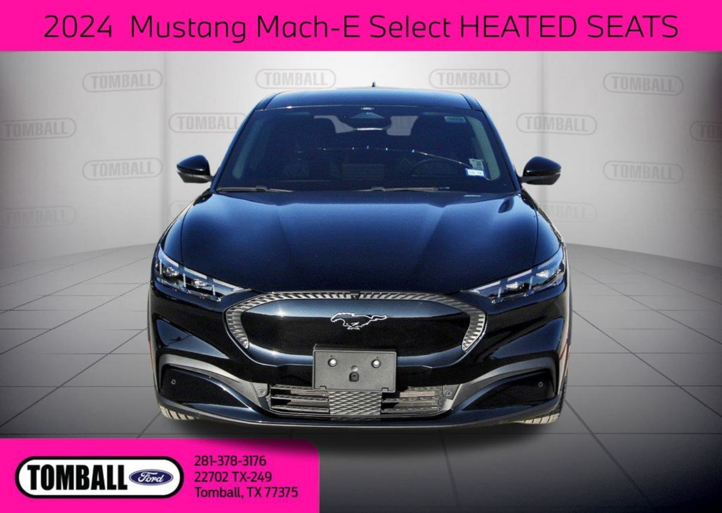 Used 2024 Ford Mustang Mach-E Select RWD with VIN 3FMTK1R47RMA10646 for sale in Tomball, TX