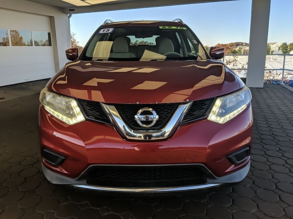 Used 2015 Nissan Rogue SV with VIN KNMAT2MV2FP529916 for sale in Wexford, PA