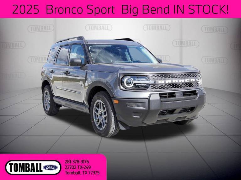 2025 Ford Bronco Sport BIG Bend