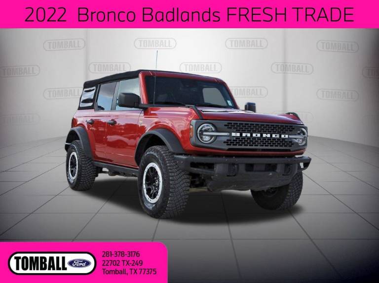 2022 Ford Bronco Badlands