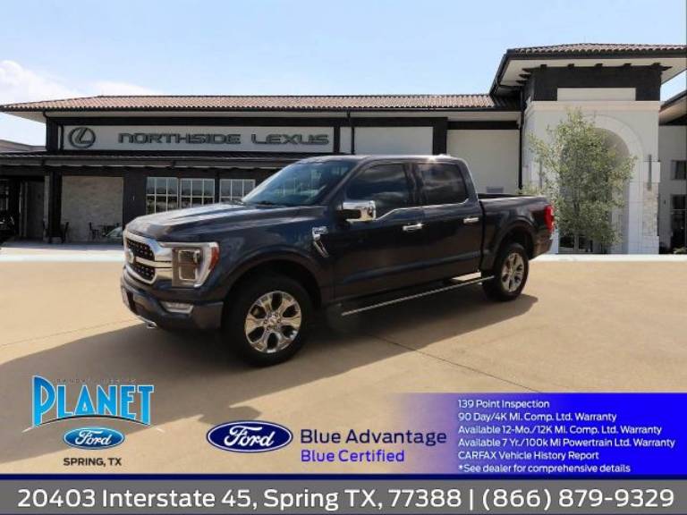2022 Ford F-150 Platinum 4WD SuperCrew 5.5' Box
