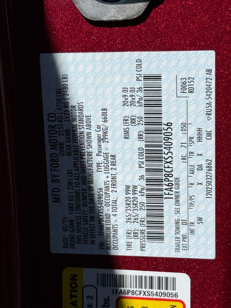 2025 Ford Mustang GT Premium Fastback - Photo 23