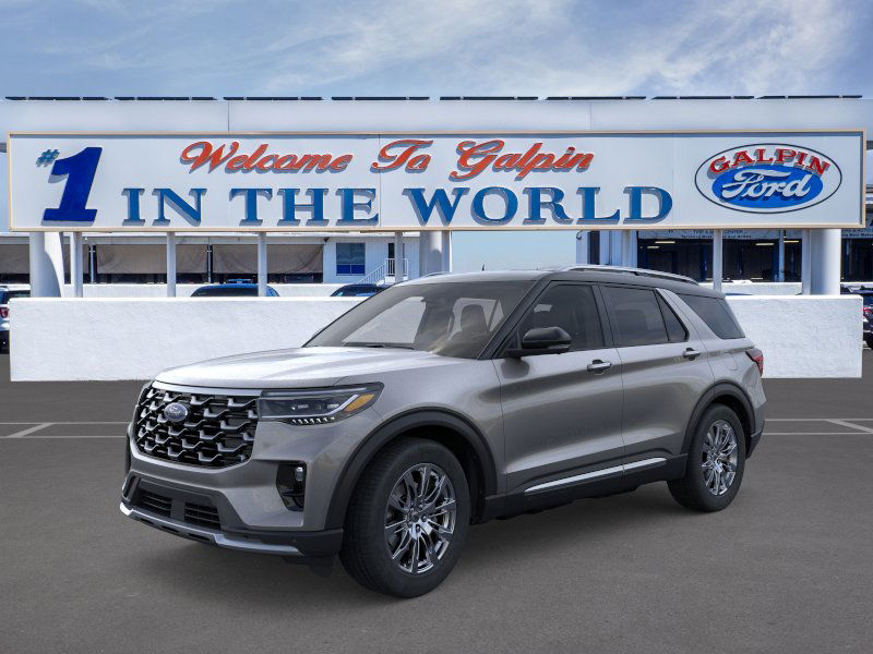 New 2026 Ford Explorer Platinum