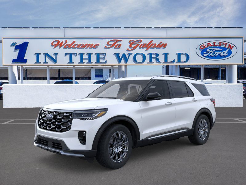 New 2026 Ford Explorer Platinum