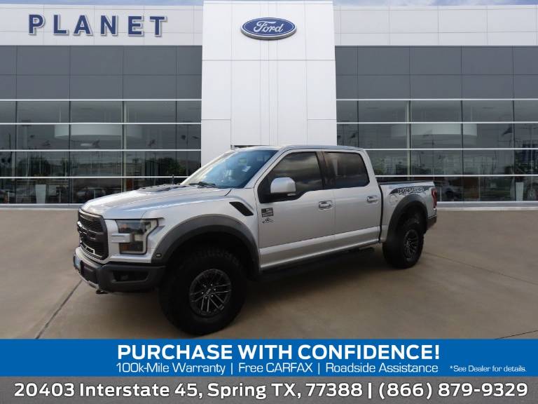 2019 Ford F-150 Raptor 4WD SuperCrew 5.5' Box
