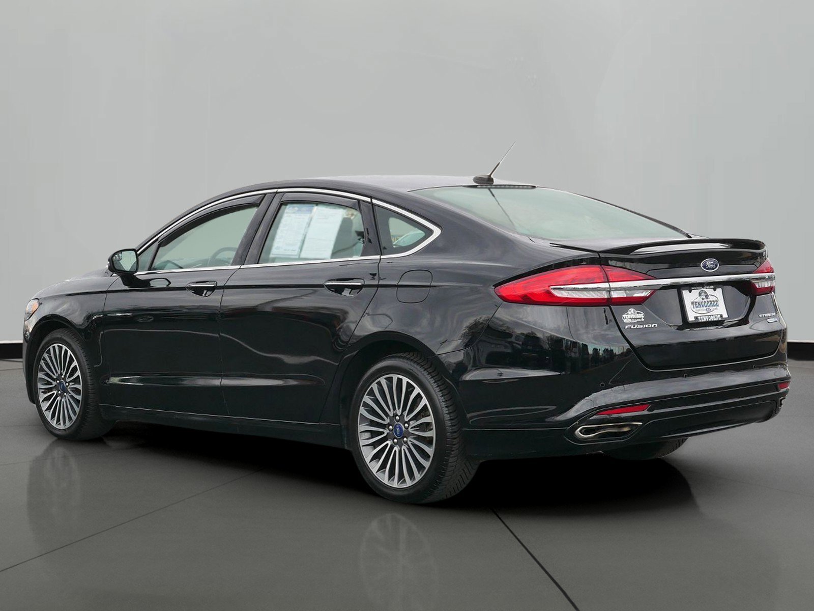 Used 2018 Ford Fusion Titanium with VIN 3FA6P0D91JR154755 for sale in St. Cloud, Minnesota