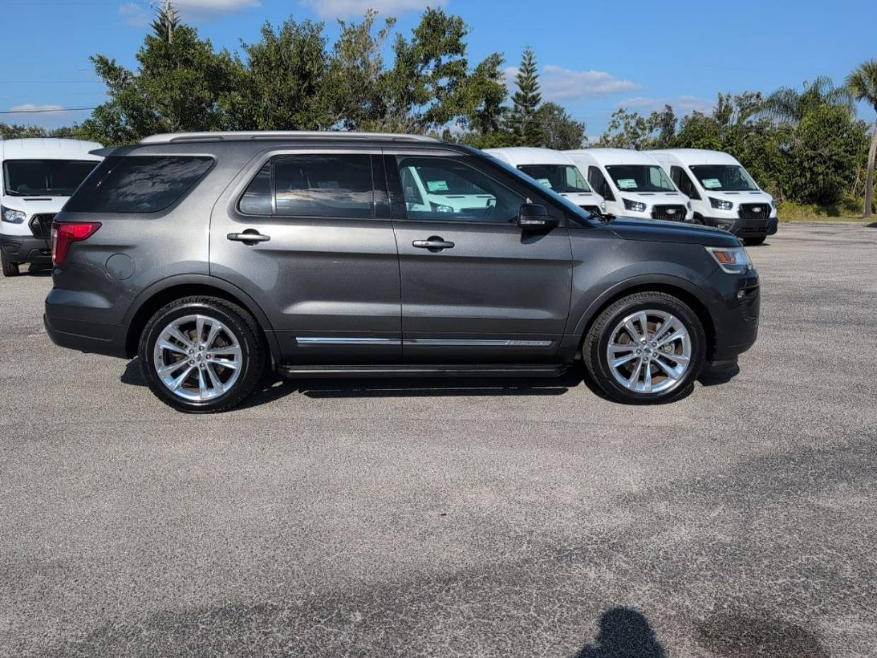 Certified 2018 Ford Explorer XLT with VIN 1FM5K7D84JGA12262 for sale in Englewood, FL