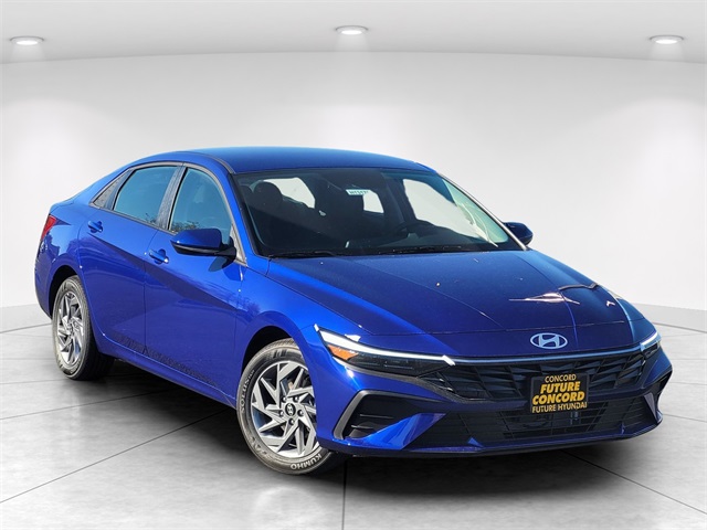 New 2026 Hyundai Elantra Hybrid Blue