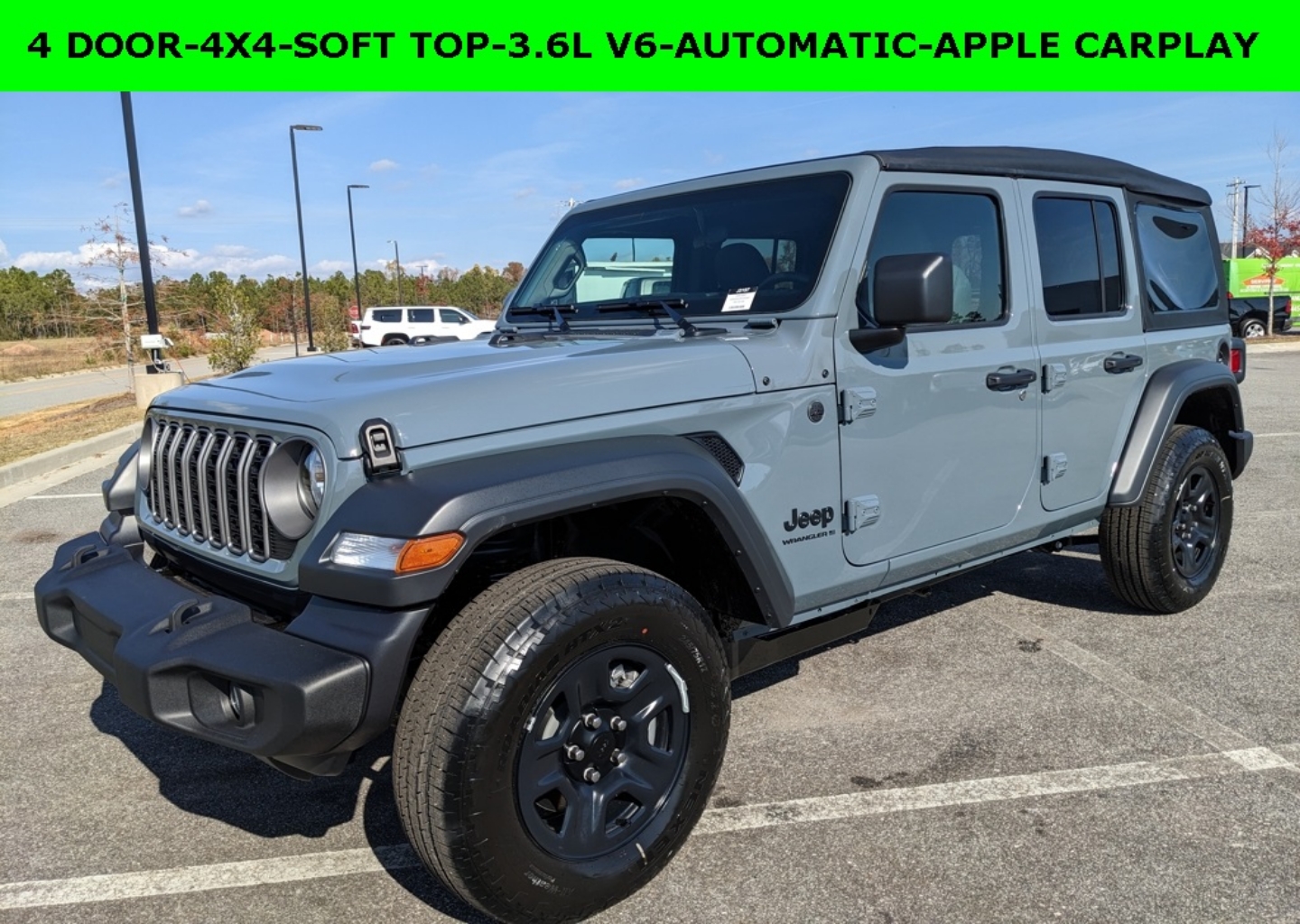 2026 Jeep Wrangler 4-Door Sport's photo