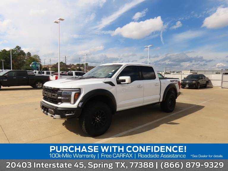 2024 Ford F-150 Raptor 4WD SuperCrew 5.5' Box