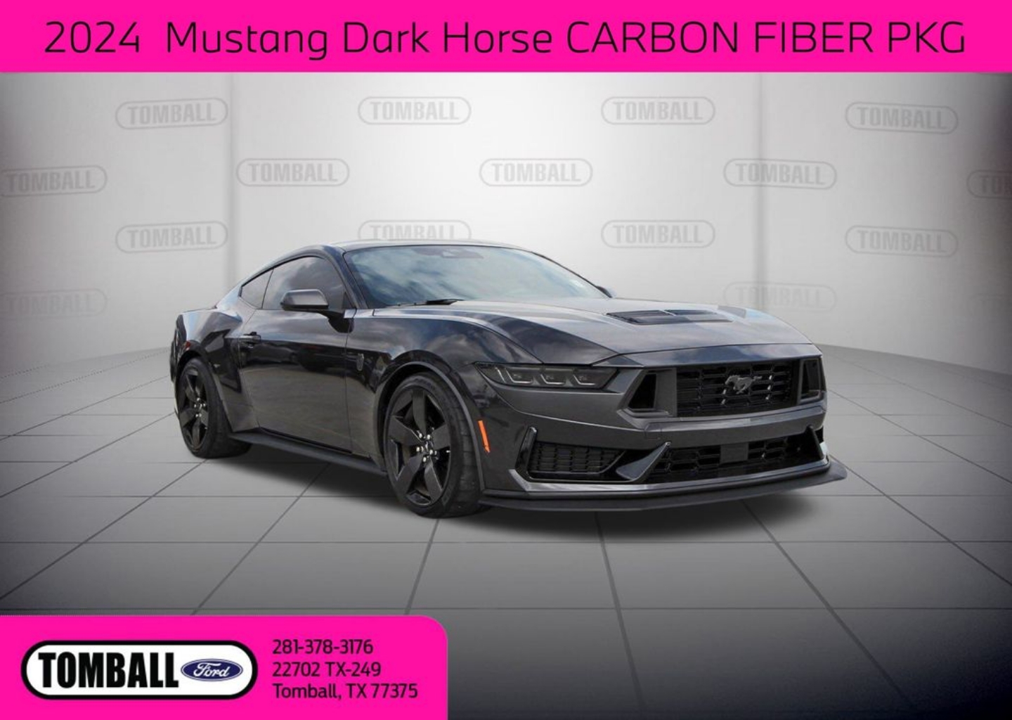 2024 Ford Mustang Dark Horse's photo