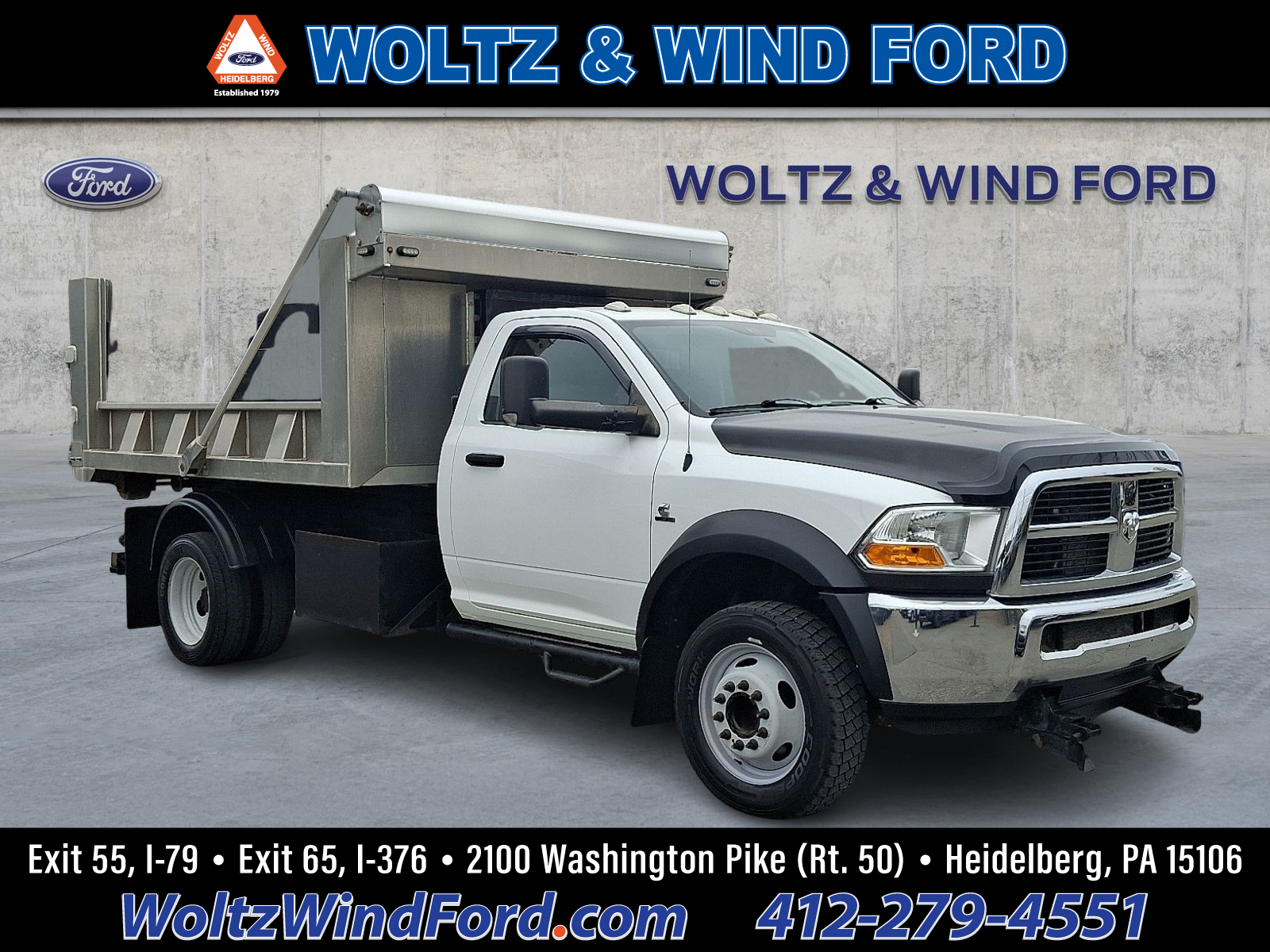 2012 RAM RAM 5500 4X4 2DR Regular Cab 168.5 IN. WB