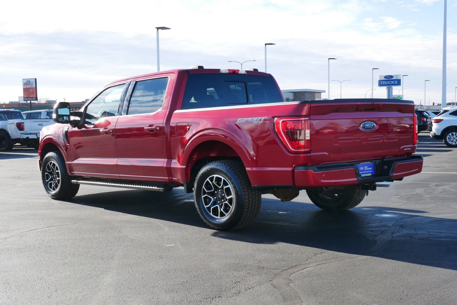 Certified 2022 Ford F-150 XLT with VIN 1FTFW1E83NKE12843 for sale in St. Cloud, Minnesota