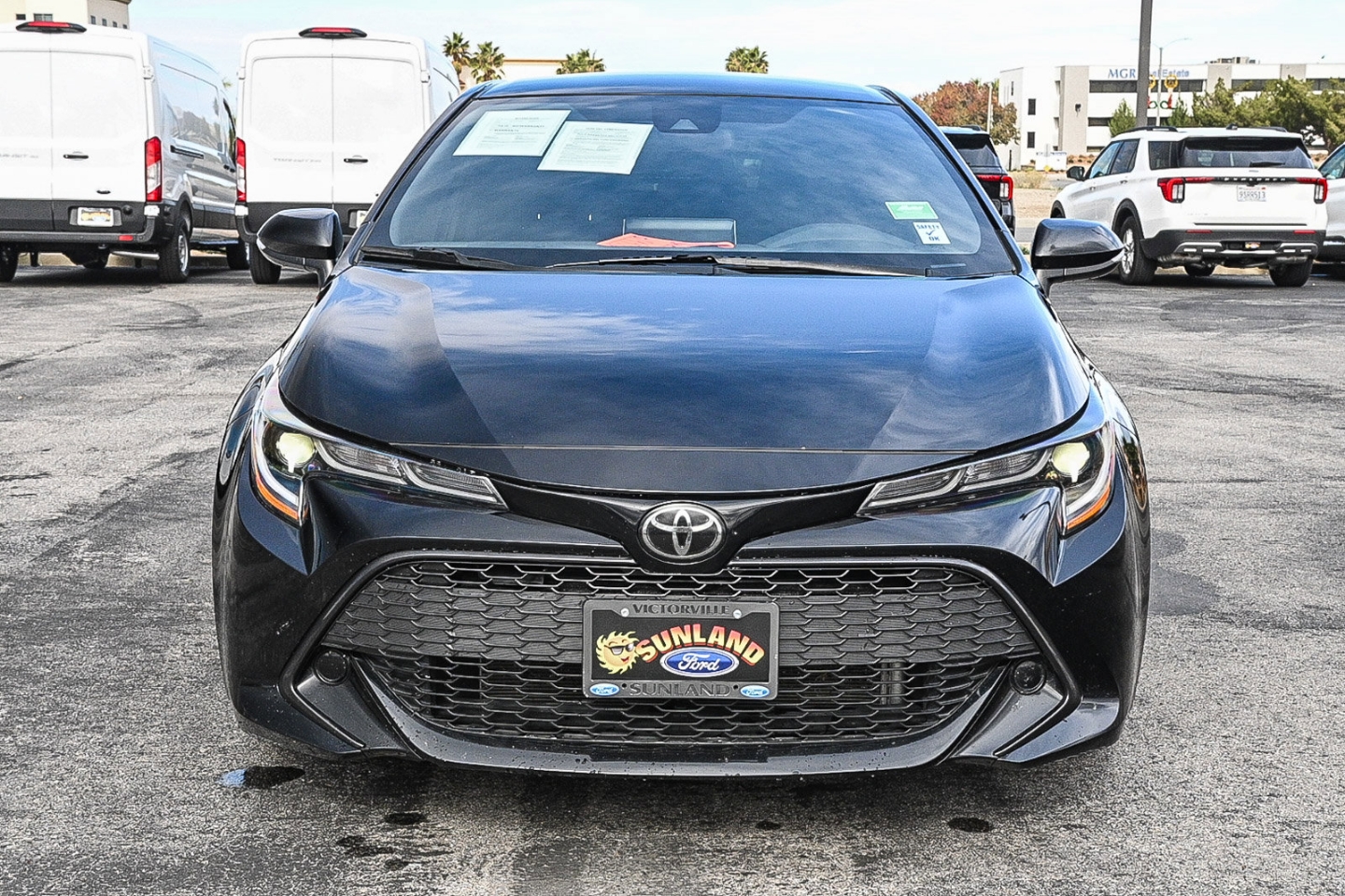 Used 2021 Toyota Corolla Hatchback Nightshade with VIN JTND4MBE8M3134776 for sale in Northfield, Minnesota