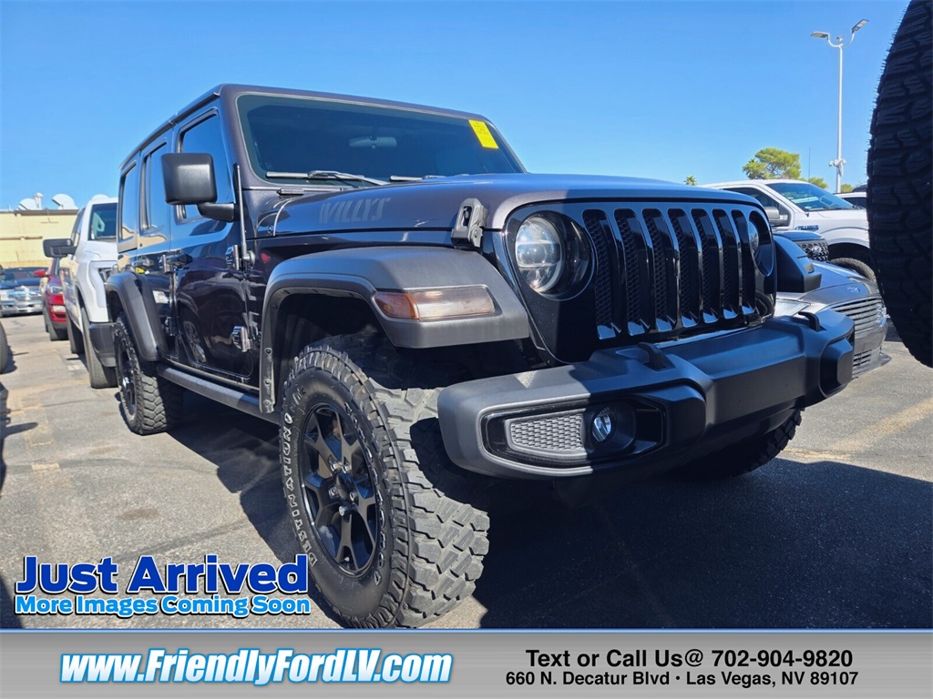 2021 Jeep Wrangler Unlimited Willys