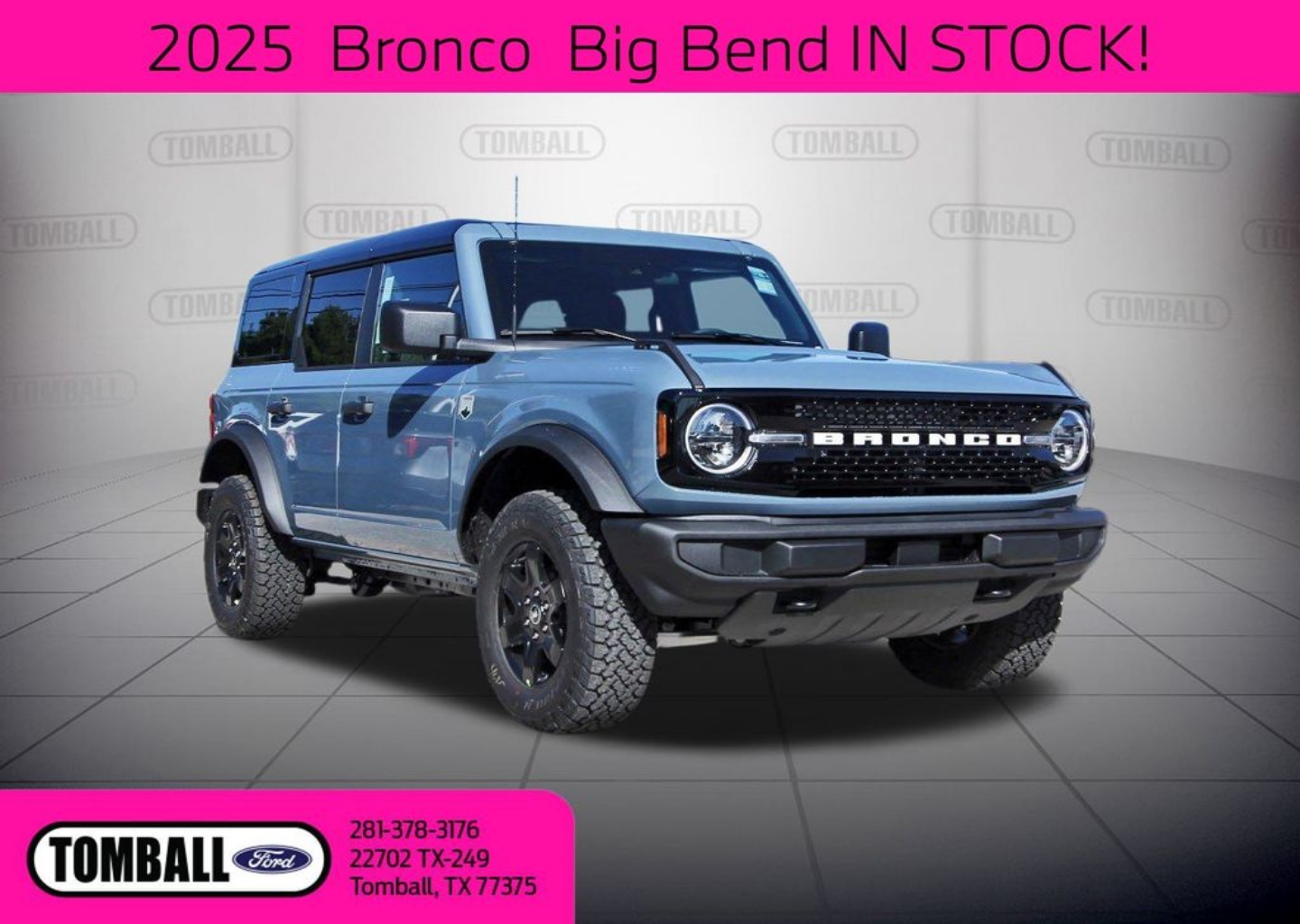 2025 Ford Bronco 4-Door Big Bend's photo