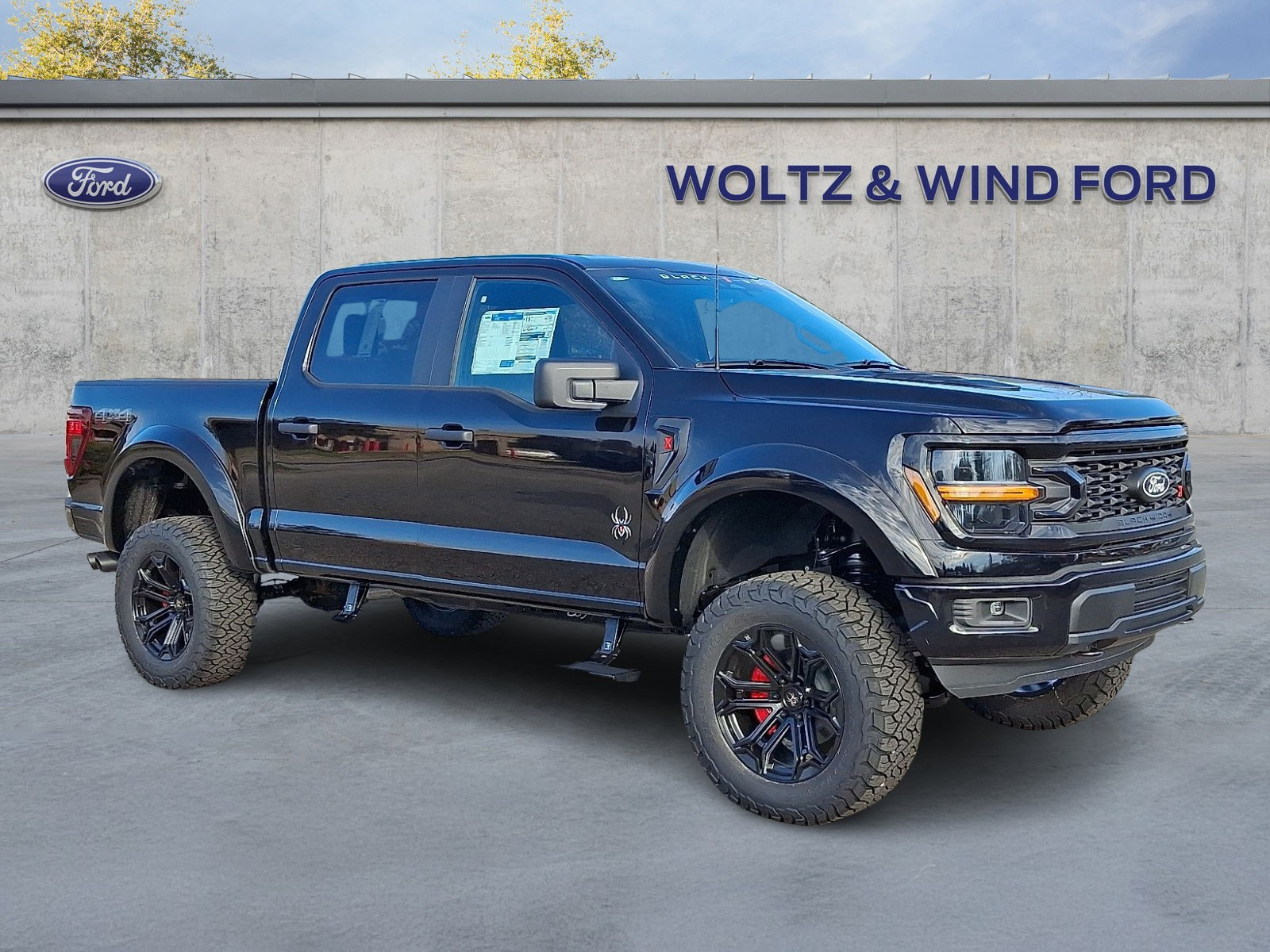 2025 Ford F-150 Black Widow STX